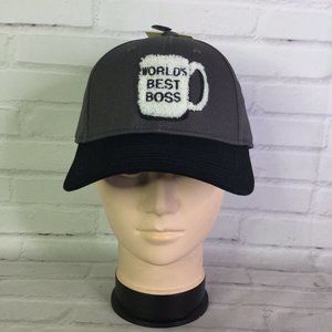 The Office World's Best Boss Fuzzy Logo Hat Cap